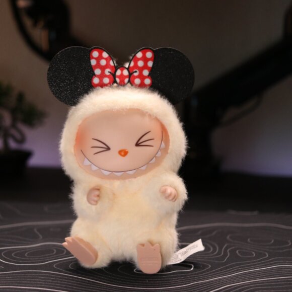 Labubu accessories Mouse Ears with Bow Headband - Picture 2 of 4